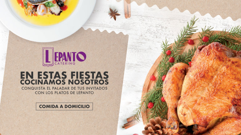 Esta Navidad, ¡Lepanto sirve la mesa!